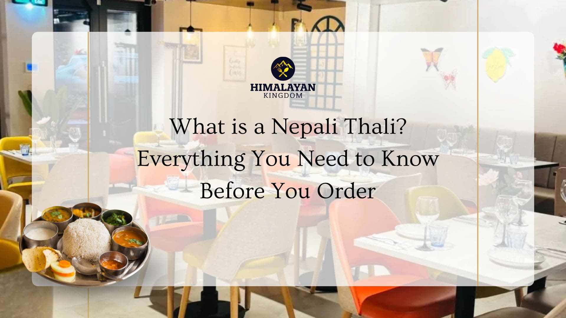 What is a Nepali Thali